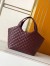 Saint Laurent Icare Medium Tote Bag in Bordeaux Lambskin