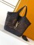 Saint Laurent Icare Maxi Tote Bag in Black Raffia