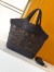 Saint Laurent Icare Maxi Tote Bag in Black Raffia