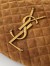 Saint Laurent Icare Hobo Bag in Brown Suede Calfskin