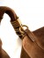 Saint Laurent Amalia Shouler Bag in Brown Suede Calfskin