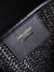 Saint Laurent Le 5 À 7 Supple Small Shoulder Bag in Black Raffia