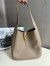 Saint Laurent Le 5 À 7 Soft Large Shoulder Bag in Grey Leather
