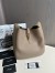 Saint Laurent Le 5 À 7 Soft Large Shoulder Bag in Grey Leather
