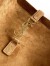 Saint Laurent Le 5 À 7 Supple Large Hobo Bag in Brown Suede Leather