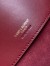 Saint Laurent Le 37 Large Bucket Bag in Burgundy Leather