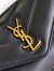 Saint Laurent LouLou Mini Bag in Black Matelasse Lambskin
