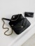 Saint Laurent LouLou Mini Bag in Black Matelasse Lambskin