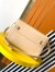 Saint Laurent Manhattan Small Shoulder Bag in Beige Calfskin