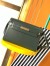 Saint Laurent Manhattan Medium Shoulder Bag in Green Calfskin