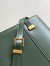 Saint Laurent Manhattan Medium Shoulder Bag in Green Calfskin
