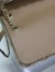 Saint Laurent Niki Large Shoulder Bag in Brown Shearling