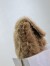 Saint Laurent Niki Large Shoulder Bag in Brown Shearling