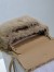 Saint Laurent Niki Large Shoulder Bag in Brown Shearling