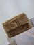 Saint Laurent Niki Oversized Shoulder Bag in Brown Shearling