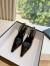Saint Laurent Lee Slingback Pumps in Burgundy Patent Leather