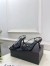Saint Laurent Jerry Slingback Sandals 80 mm in Black Lambskin
