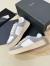 Saint Laurent Women's SL/61 Sneakers in Grey and White Leather