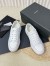 Saint Laurent Women's SL/61 Sneakers in White Perforated Leather