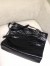 Saint Laurent Medium Niki Shopping Bag In Black Leather 