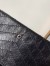 Saint Laurent Niki Large Wallet In Black Crinkled Vintage Leather