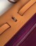 Hermes Herbag Zip PM 31cm Bag In Fuchsia Canvas