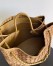 Bottega Veneta Andiamo Large Bag in Brown Suede Intrecciato Leather