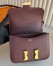 Hermes Constance 18 Handmade Bag in Bordeaux Swift Calfskin