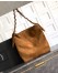 Saint Laurent Amalia Shouler Bag in Brown Suede Calfskin