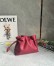 Loewe Flamenco Mini Clutch Bag in Red Nappa Calfskin