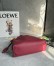 Loewe Flamenco Medium Clutch Bag in Red Nappa Calfskin