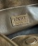 Loewe Flamenco Medium Clutch Bag in Tundra Grained Nubuck