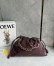 Loewe Large Flamenco Purse in Burgundy Nappa Lambskin