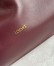 Loewe Large Flamenco Purse in Burgundy Nappa Lambskin