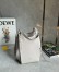 Loewe Hammock Flip Bag in Light Ghost Calfskin