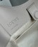 Loewe Hammock Flip Bag in Light Ghost Calfskin