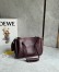Loewe Madrid Small Bag in Burgundy Supple Calfskin