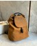 Loewe Flamenco Backpack in Brown Suede Calfskin