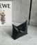 Loewe Puzzle Fold Pouch in Black Nappa Calfskin 