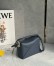 Loewe Puzzle Mini Bag in Navy Blue Soft Grained Calfskin 