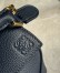 Loewe Puzzle Mini Bag in Navy Blue Soft Grained Calfskin 