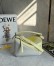 Loewe Puzzle Small Bag in Grey and Citrine Calfskin 