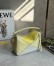 Loewe Puzzle Small Bag in Grey and Citrine Calfskin 