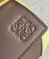 Loewe Puzzle Small Bag in Tan Suede and Chocolate Calfskin