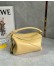Loewe Featherlight Puzzle Small Bag in Dark Butter Nappa Lambskin