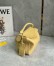 Loewe Featherlight Puzzle Small Bag in Dark Butter Nappa Lambskin