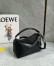 Loewe Featherlight Puzzle Small Bag in Black Nappa Lambskin