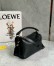 Loewe Featherlight Puzzle Small Bag in Black Nappa Lambskin