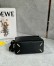 Loewe Featherlight Puzzle Small Bag in Black Nappa Lambskin