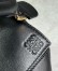 Loewe Featherlight Puzzle Small Bag in Black Nappa Lambskin